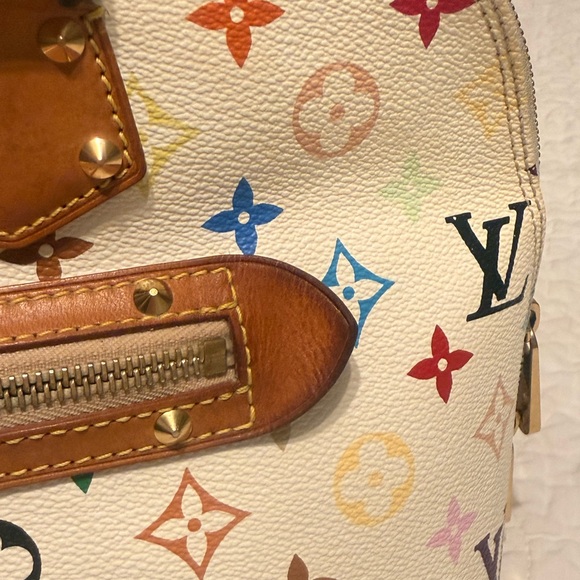Louis Vuitton Colorful Monogram Satchel - Picture 16 of 16